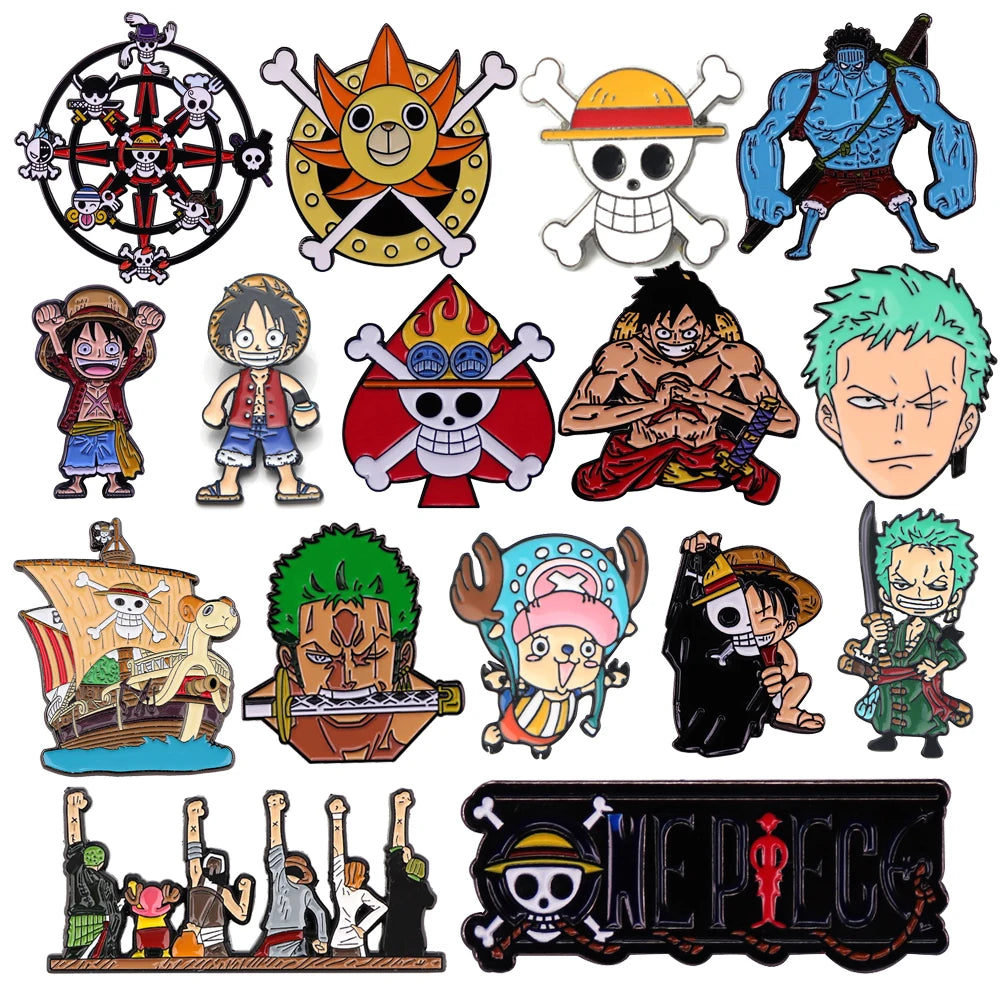 One Piece Lapel Pins