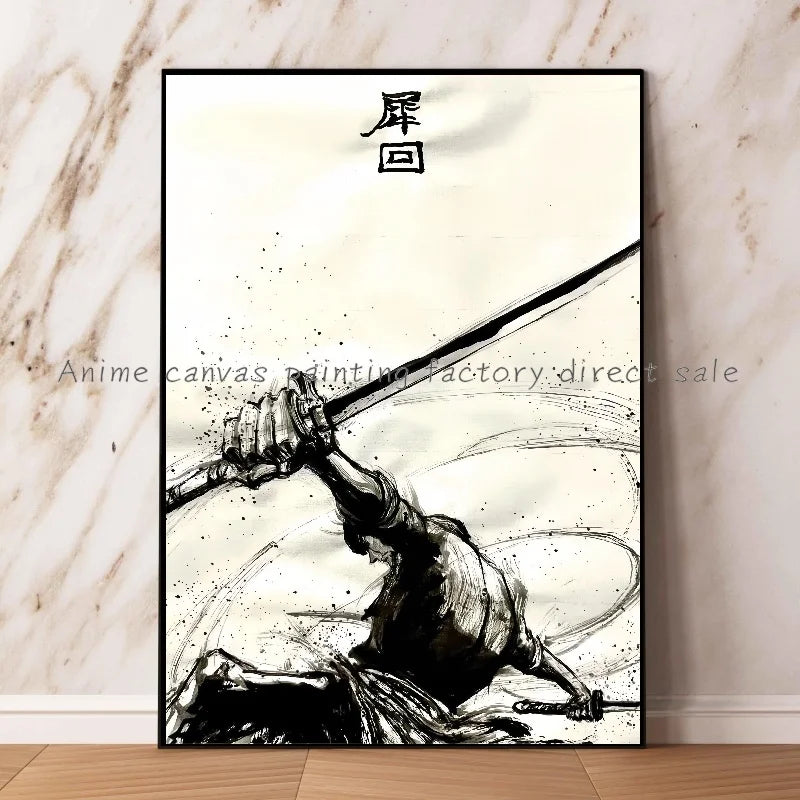 One Piece Zoro Poster Ink