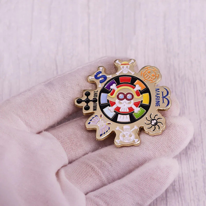 One Piece Lapel Pins