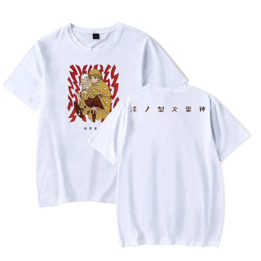 Demon Slayer  Vintage Washed T-Shirt Oversized