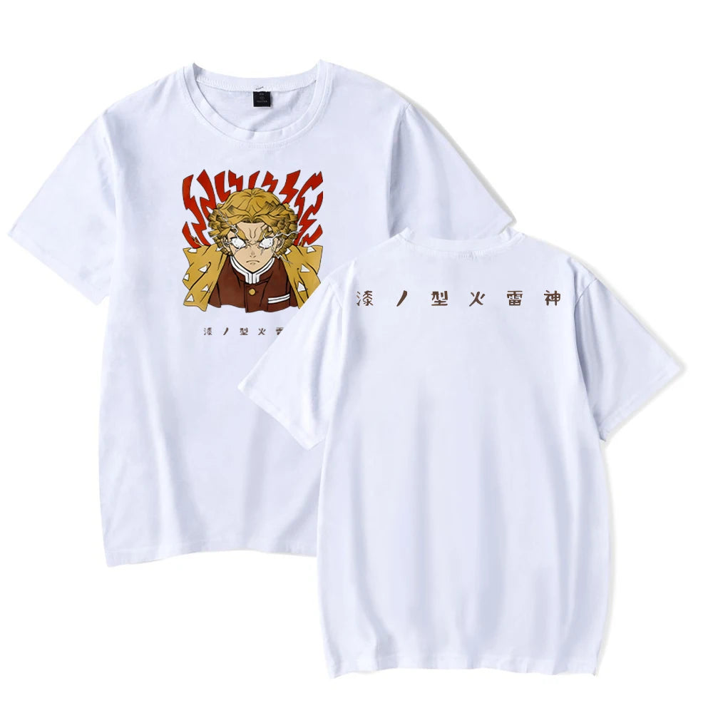 Demon Slayer  Vintage Washed T-Shirt Oversized