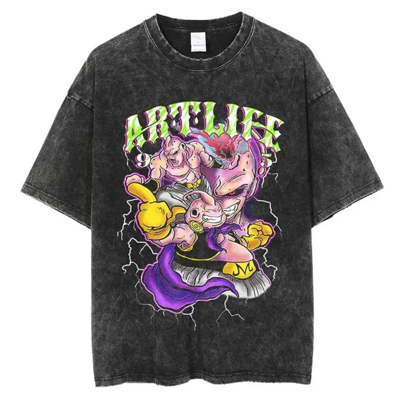 Dragon Ball Z T-Shirts Vintage  Oversize