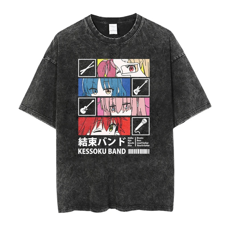 Bocchi The Rock Vintage T-Shirt