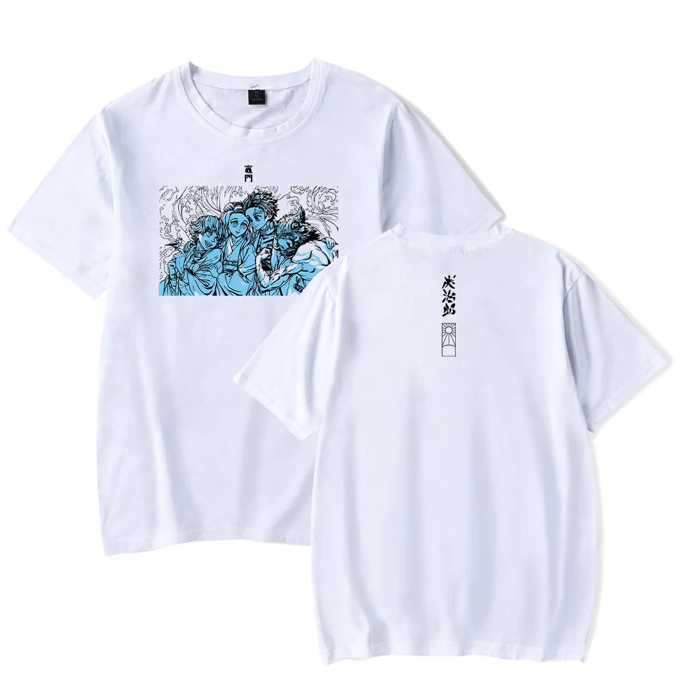 Demon Slayer  Vintage Washed T-Shirt Oversized