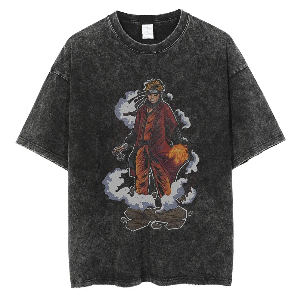 Naruto Vintage Washed Oversized