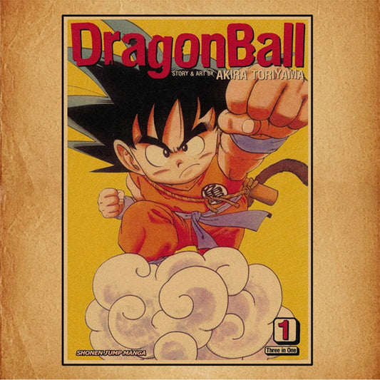 Retro Dragon Ball Posters